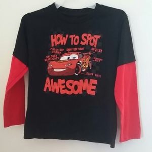 4t Disney Pixar Cars long sleeve shirt